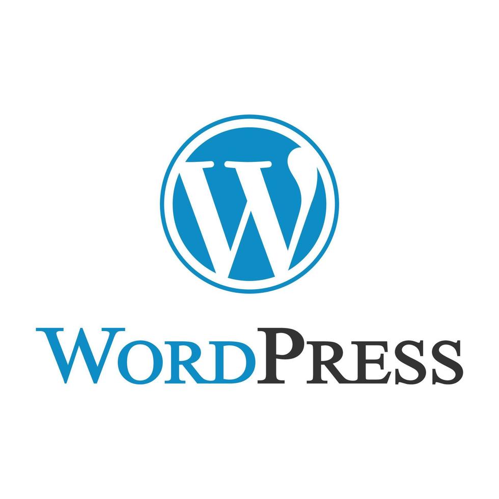 wordpress logo wordpress icon transparent png free vector
